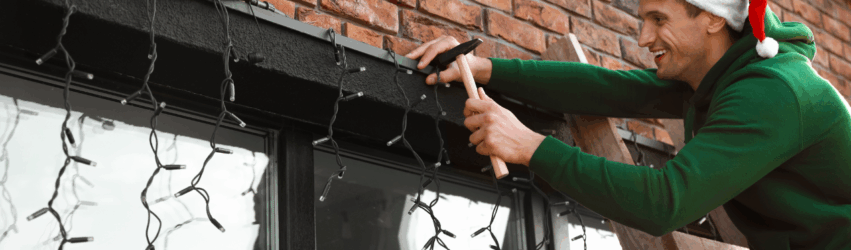 Kalėdinis apšvietimas: patarimai kaip įrengti lauke